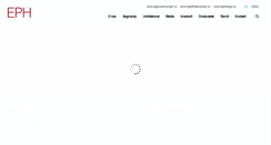 Desktop Screenshot of epholding.cz